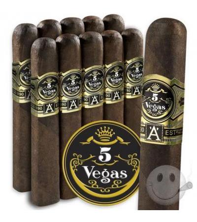 5 Vegas Series 'A' Apotheosis Gordo (5.5"x55) Pack of 10