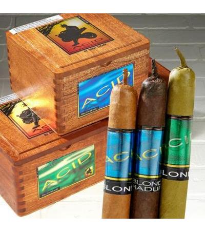 ACID Cigars by Drew Estate Blondie Belicoso (5.0"x54) Pack of 5