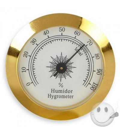Analog Hygrometers Analog Hygrometer  - Small Silver Silver