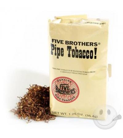 Five Brothers Pipe Tobacco Five Brothers 1.25 Ounce Pouch