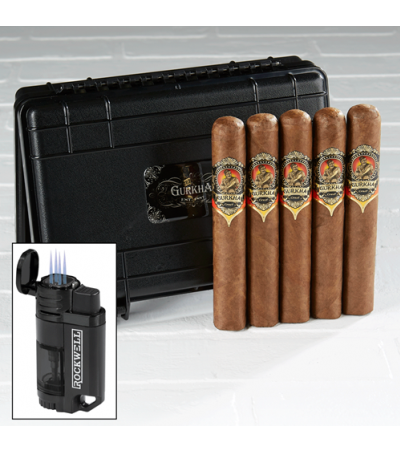 Gurkha El Gordo Crest Herf-A-Dor Combo 5 Cigars