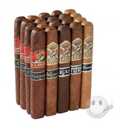 Gurkha Sultan Box-Pressed Mega-Sampler 20 Cigars
