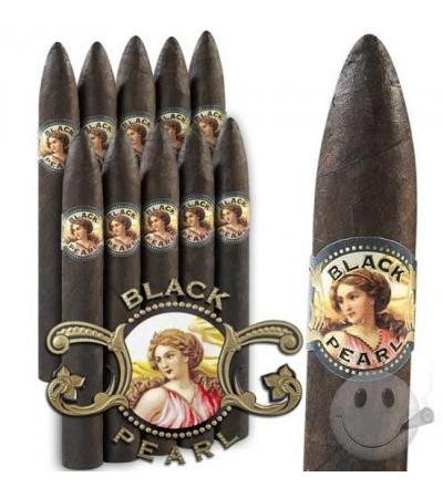 La Perla Habana Black Pearl Belicoso 10pk Belicoso (6.2"x52) Pack of 10