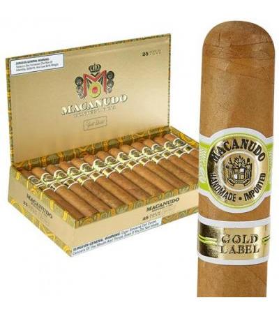 Macanudo Gold Cigarillos (4.2"x32) Pack of 10