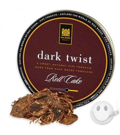MacBaren Dark Twist Pipe Tobacco MacBaren Dark Twist 3.5 Ounce Tin