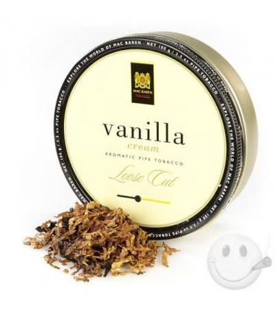 MacBaren Vanilla Crème Pipe Tobacco MacBaren Vanilla Flake 16 Ounce Bag