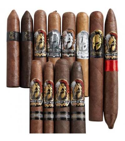 Man O' War Anthology Sampler II 12 Cigars