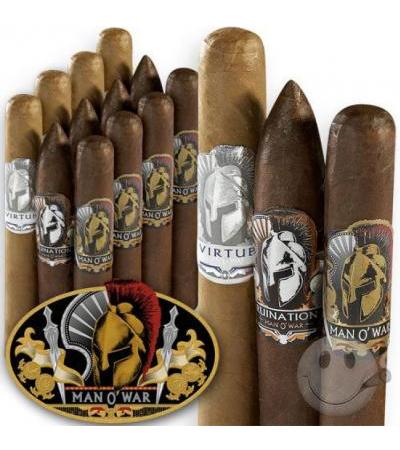 Man O' War Dirty Dozen Sampler 12 Cigars