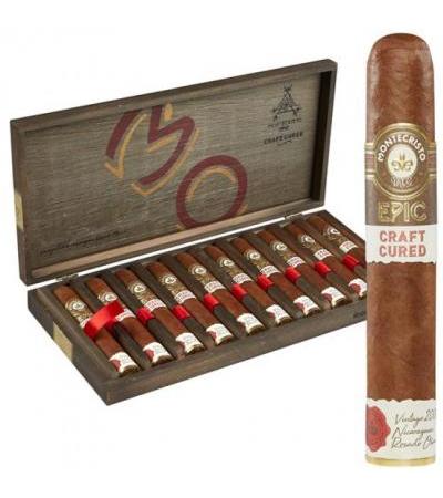 Montecristo Epic Craft Cured Belicoso (6.1"x52) Pack of 5
