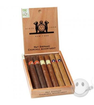 Nat Sherman Churchill Assortment 6 Cigars