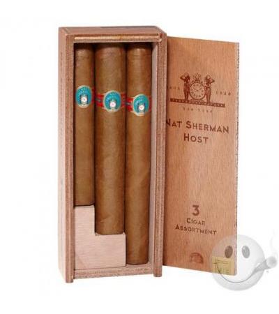 Nat Sherman Host Assortment - Natural 3 Cigars
