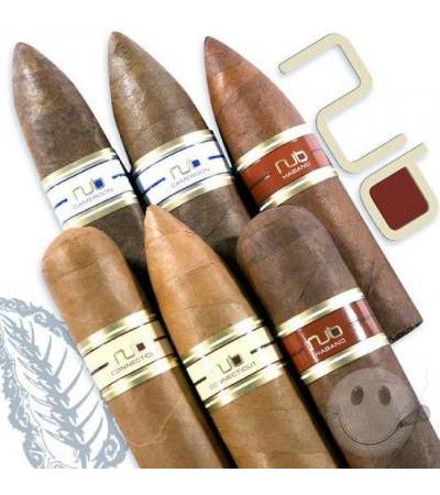 NUB 6-Cigar Flight Sampler 6 Cigars