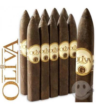 Oliva Serie G Maduro Belicoso 10-Pack Belicoso (5.0"x52) Pack of 10