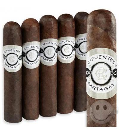 Partagas Cifuentes Maduro Double Robusto 5-Pack Gordo (5.2"x58) Pack of 5