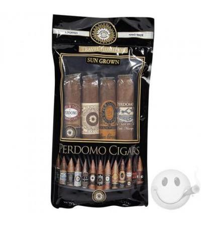 Perdomo 4-Pack Humidified Sampler - Sun Grown 4 Cigars