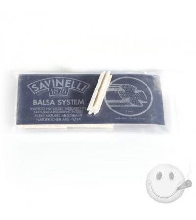 Savinelli Pipe Filters Savinelli Balsa Dry System - 6mm Filters 20 - 6mm