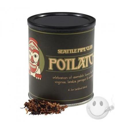 Seattle Pipe Club Potlatch 8oz. Can Seattle Pipe Club Potlatch 8 Ounce Can