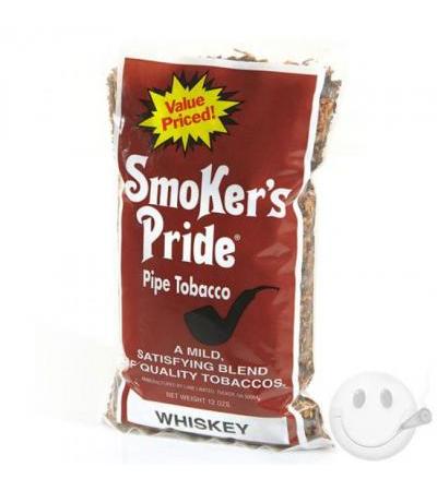 Smoker's Pride Whiskey Pipe Tobacco Smoker's Pride Whiskey 12 Ounce Bag
