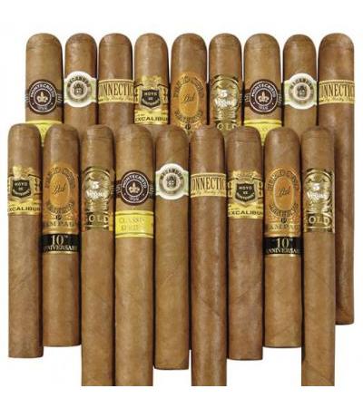 The Kings of Connecticut Sampler 18 Cigars