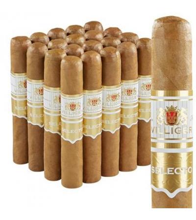 Villiger Selecto Connecticut Churchill (7.0"x50) Pack of 20