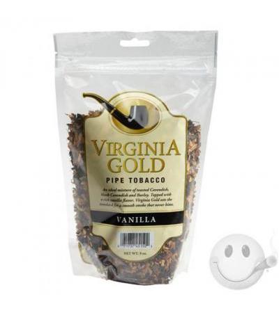 Virginia Gold Vanilla Pipe Tobacco Virginia Gold Vanilla 9 Ounce Bag
