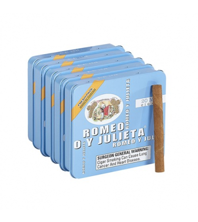 Romeo y Julieta Miniatures Blue (Cigarillos) (3.0"x20) Pack of 20