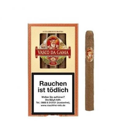 Vasco da Gama No.4 Claro Petit Corona Sumatra 5 Zigarren / 78814