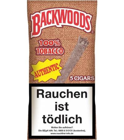 Backwoods Authentic 5 cigars