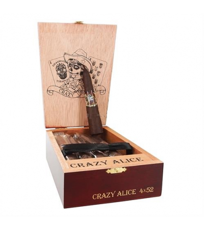 Deadwood Crazy Alice Robusto 4"1/2 * 52 BOX OF 10