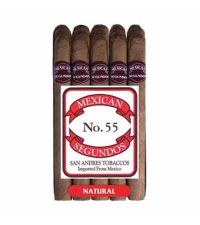 Mexican Segundos No. 55 Natural Cigars Pack of 20