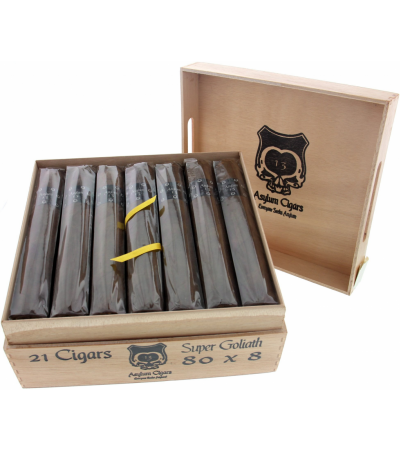 Asylum Cigars 13 Eighty Super Goliath 80 x 8 Classic 21er Kiste