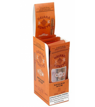 Havana Honeys Spiced Rum Petite Corona (4.1"x33) Pack of 20