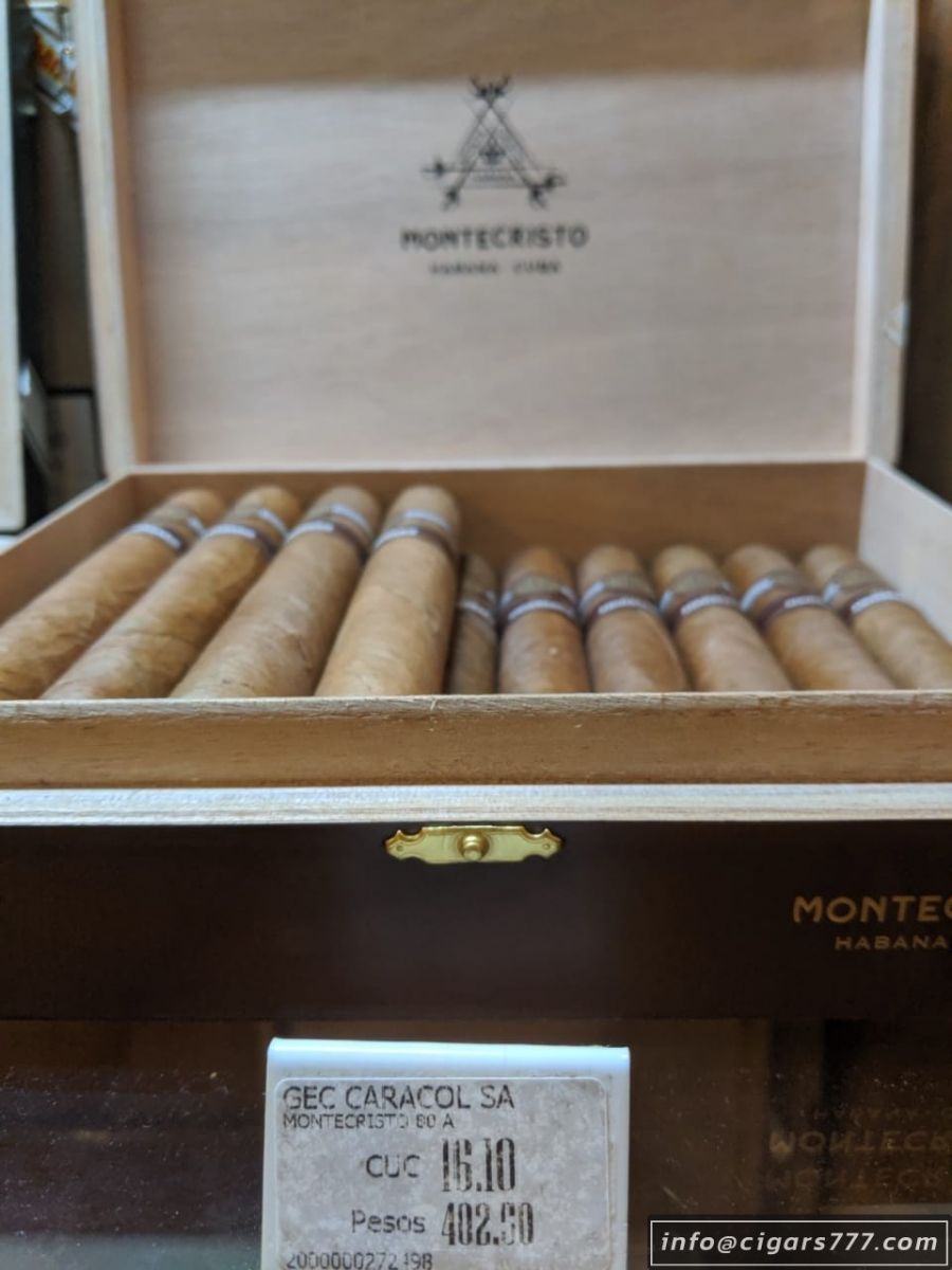 Сигары Монтекристо купить в Гаване